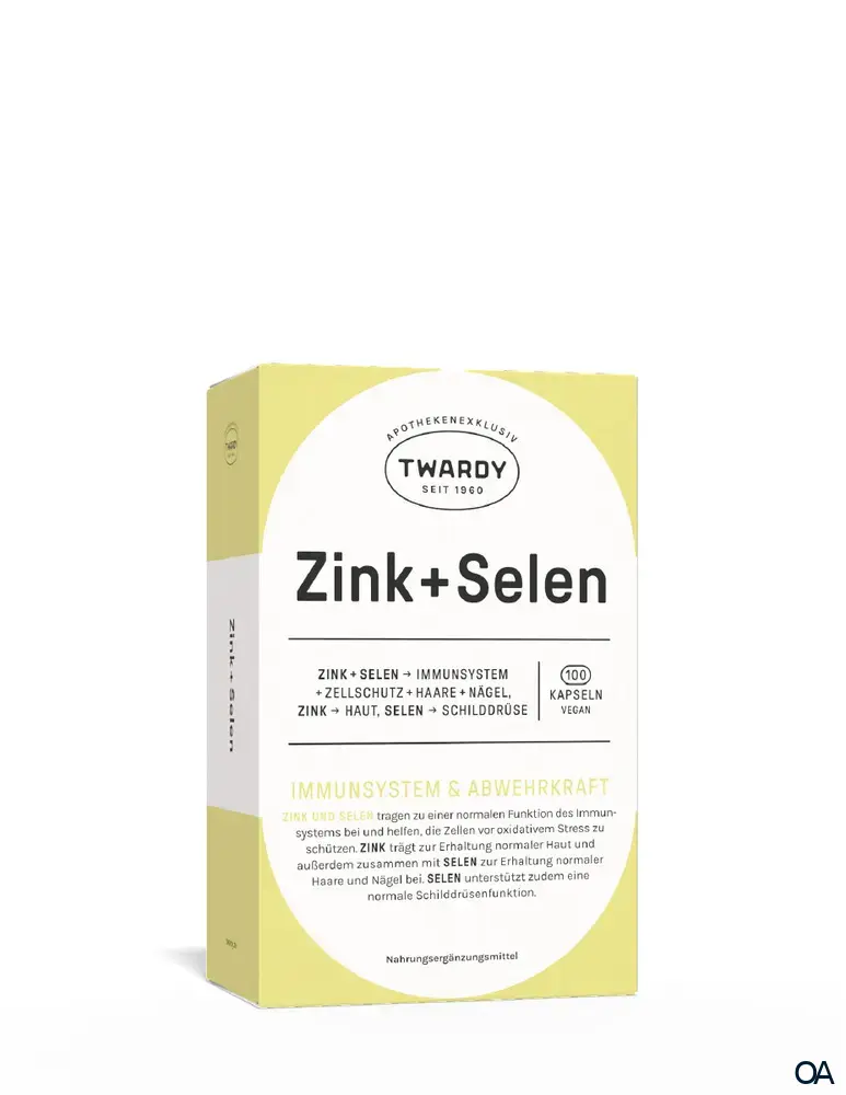 Twardy Zink+Selen Kapsel vegan