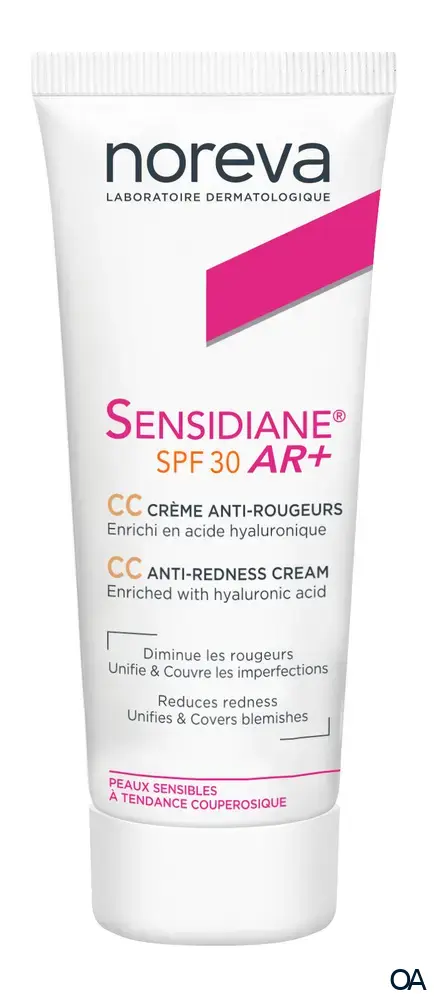 Noreva Sensidiane AR+ CC Creme LSF 30