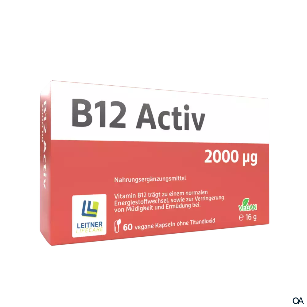 LEITNER Lifecare B12 Activ 2000 mcg Kapseln
