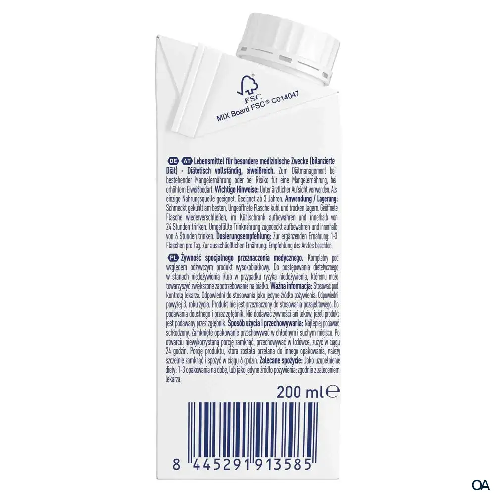 Resource® Protein Aprikose Trinknahrung 200 ml