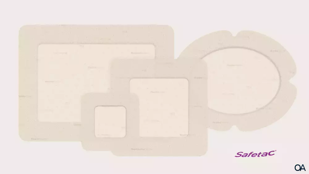 Mepilex® Border Flex Schaumverband 15 x 15 cm