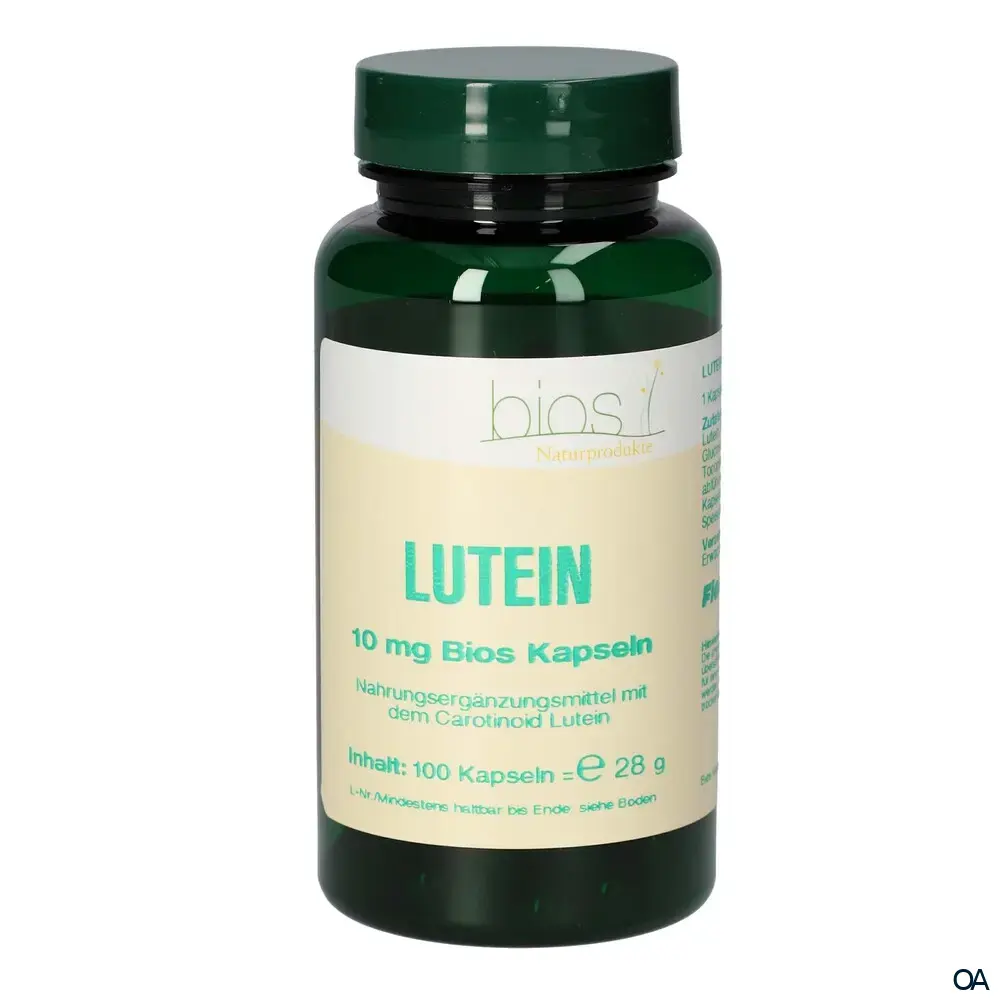 Bios Lutein 10 mg Kapseln Bios Lutein 10 mg Kapseln