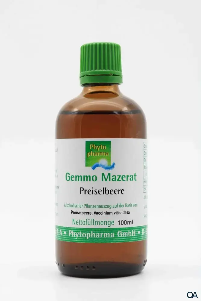 Phytopharma Gemmo Mazerat Preiselbeere Tropfen