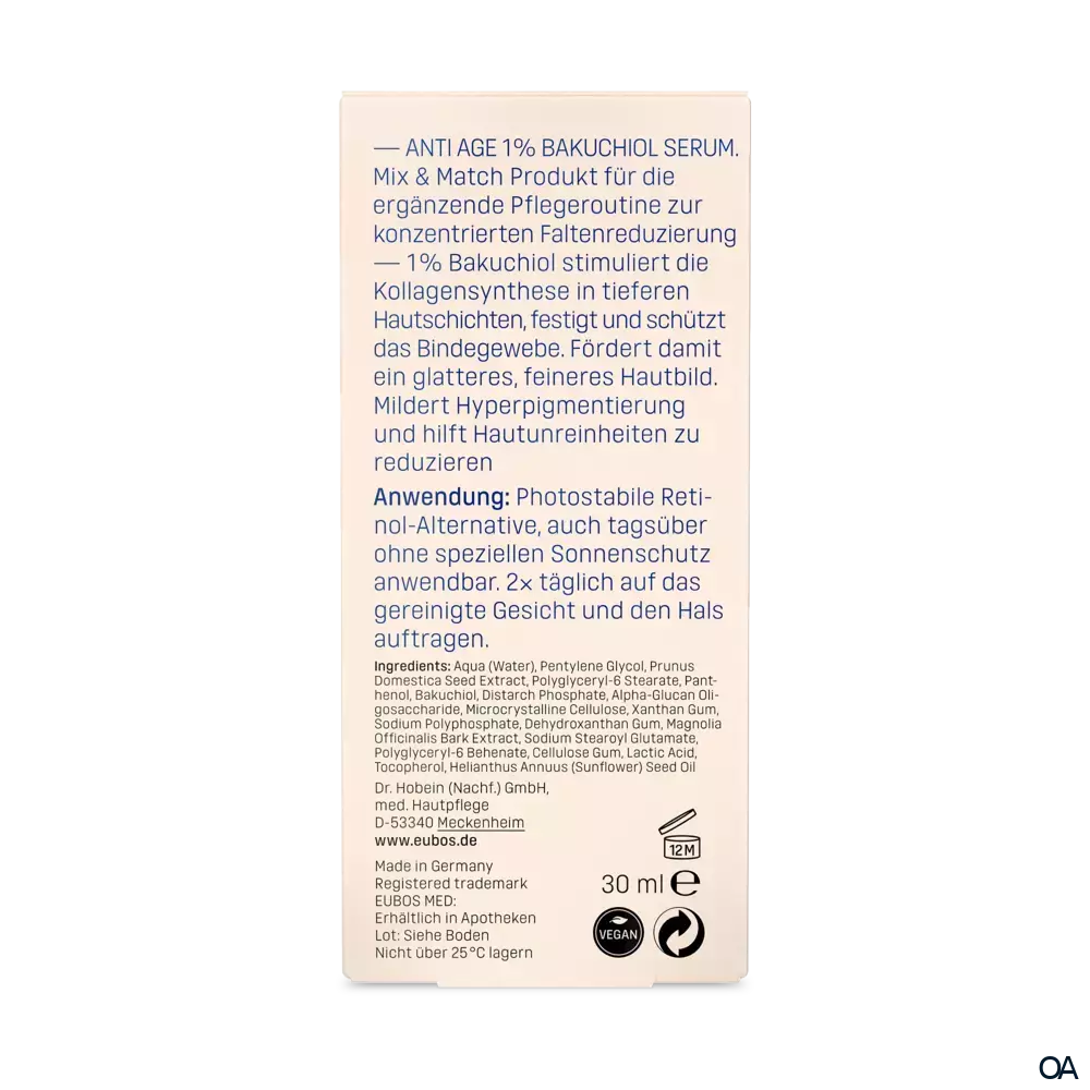 Eubos Anti Age 1% Bakuchiol Serum Eubos Anti Age 1% Bakuchiol Serum