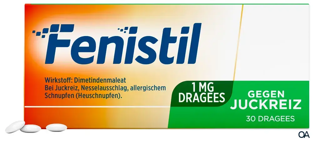 Fenistil® 1 mg Dragees Fenistil® 1 mg Dragees