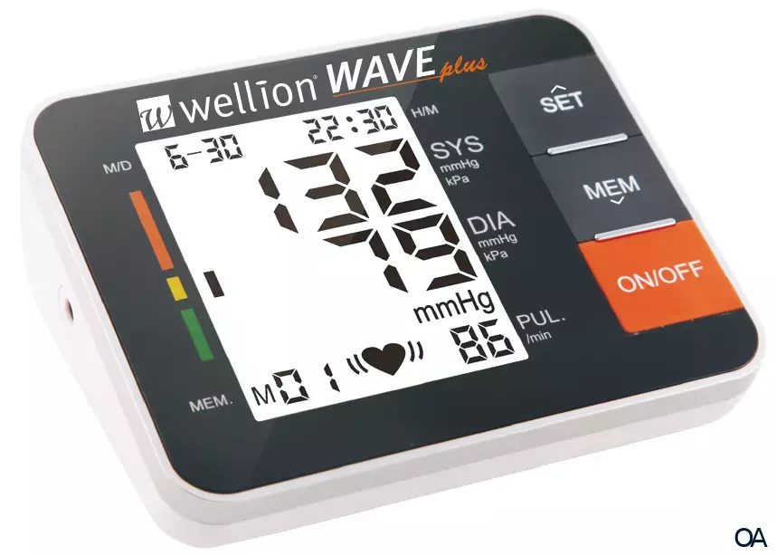Wellion® WAVE plus Blutdruckmessgerät Oberarm