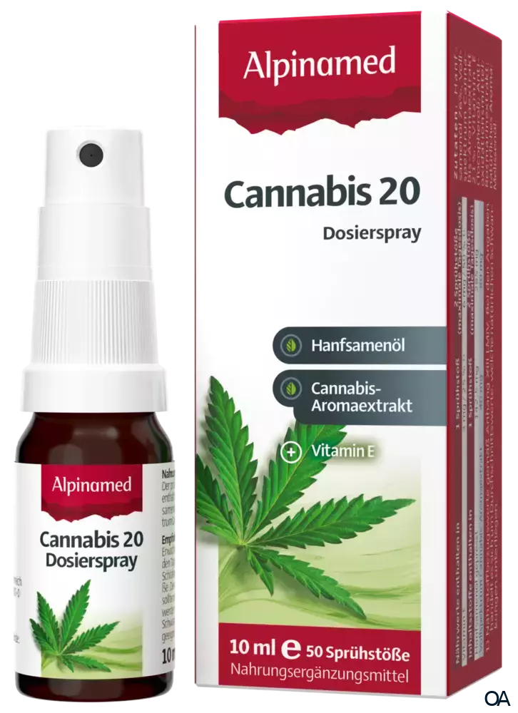 Alpinamed® Cannabis 20 Dosierspray Alpinamed® Cannabis 20 Dosierspray
