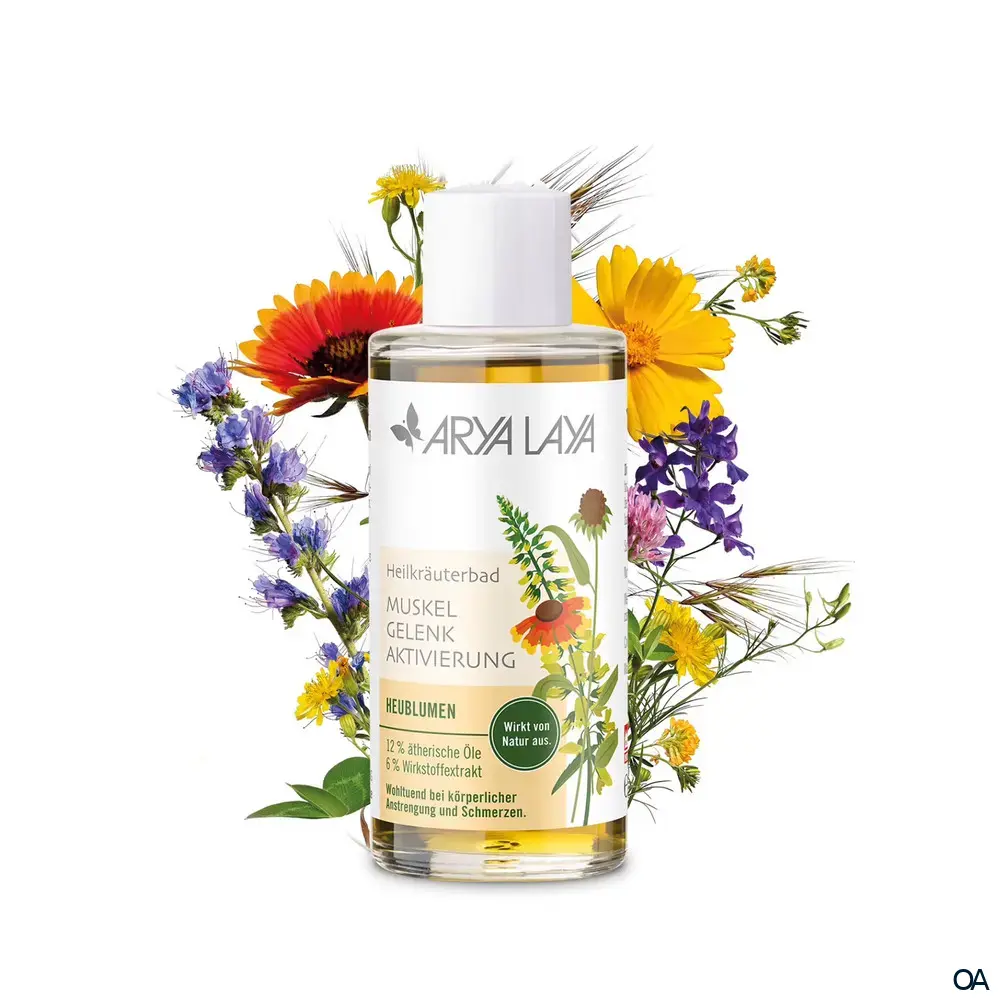 ARYA LAYA Heilkräuterbad Heublumen - Aktivierung