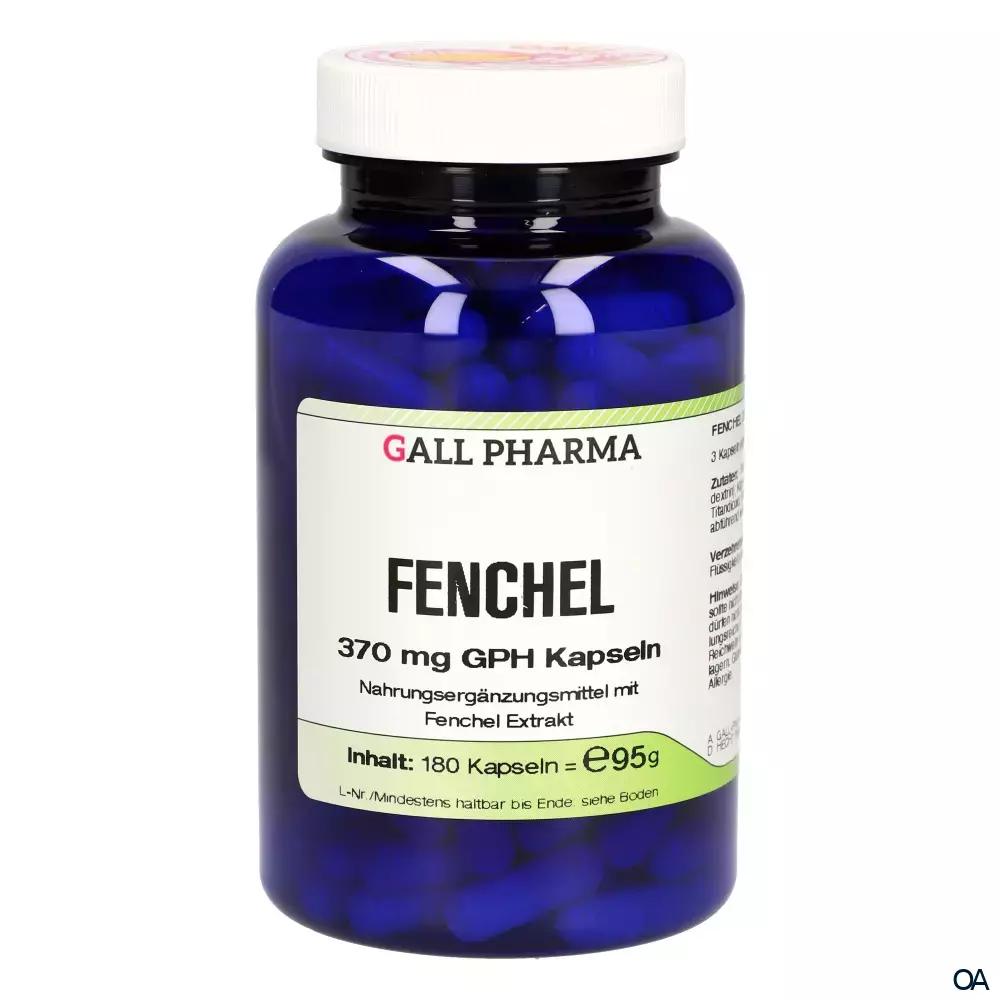Gall Pharma Fenchel 370 mg Kapseln Gall Pharma Fenchel 370 mg Kapseln