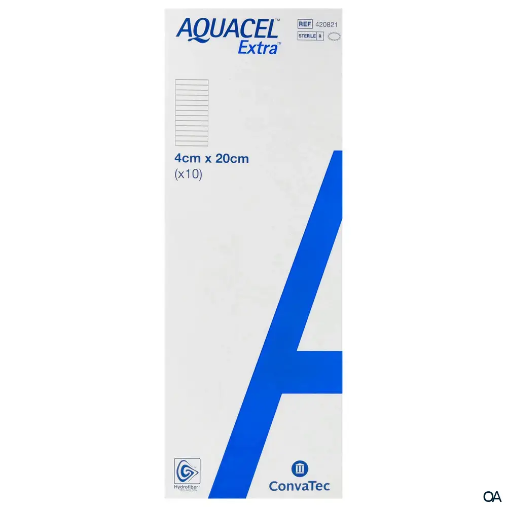 Convatec AQUACEL® Extra Wundauflage, steril, 4 x 20 cm