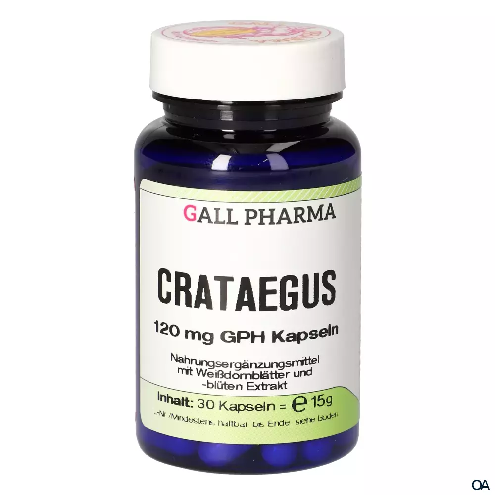 Gall Pharma Crataegus 120 mg Kapseln