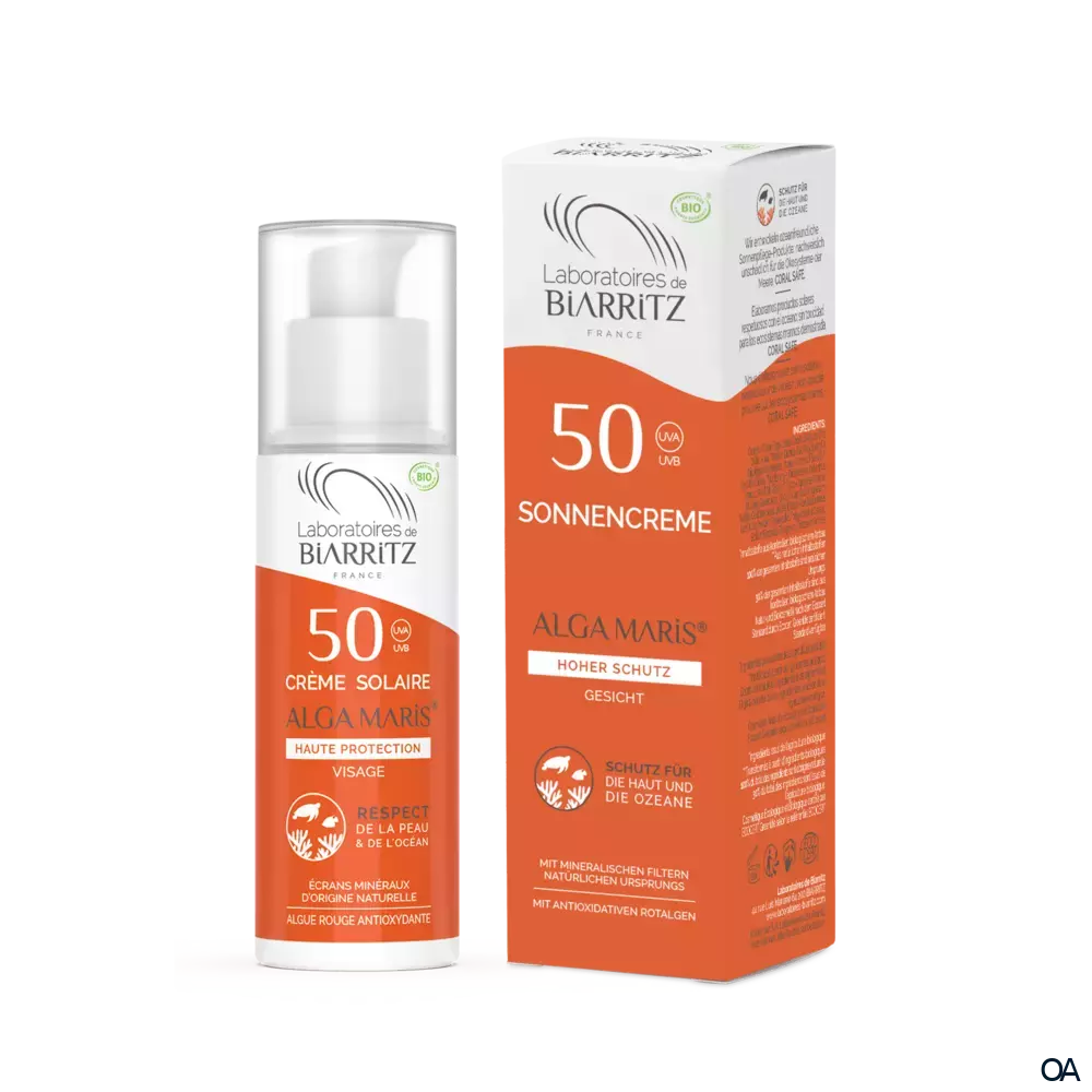 Alga Maris Sonnencreme Gesicht LSF50 Bio LDB Alga Maris Sonnencreme Gesicht LSF50 Bio LDB