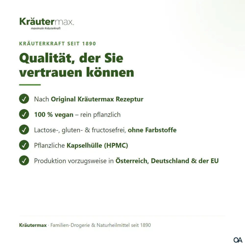 Kräutermax Bitterkräuter Kapseln