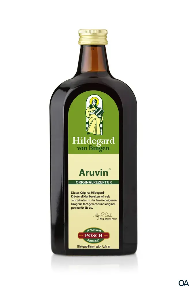 Hildegard von Bingen Aruvin-Trank bio