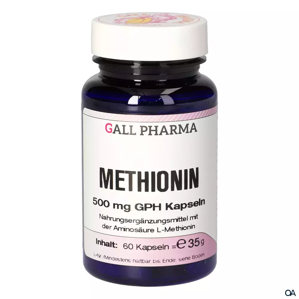 Gall Pharma Methionin 500 mg Kapseln Gall Pharma Methionin 500 mg Kapseln