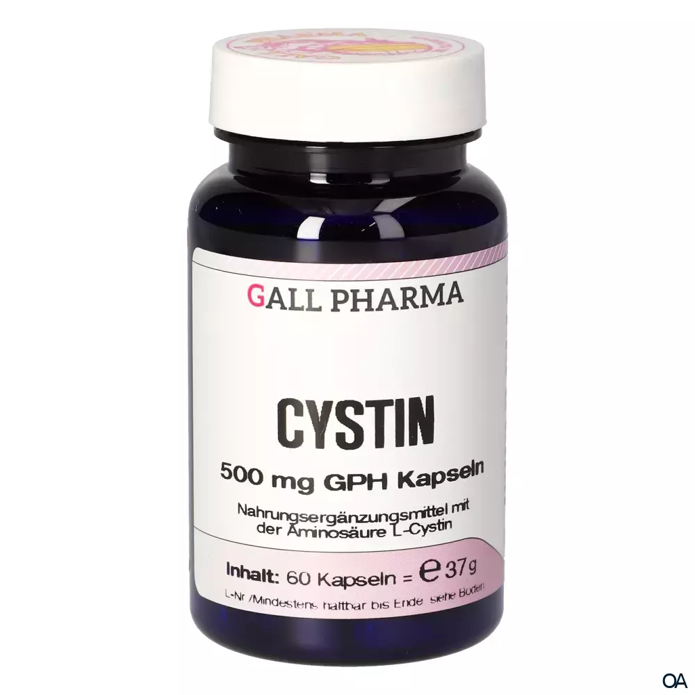 Gall Pharma Cystin 500 mg Kapseln