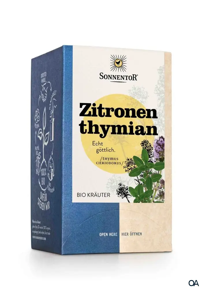 Sonnentor Zitronenthymian Tee