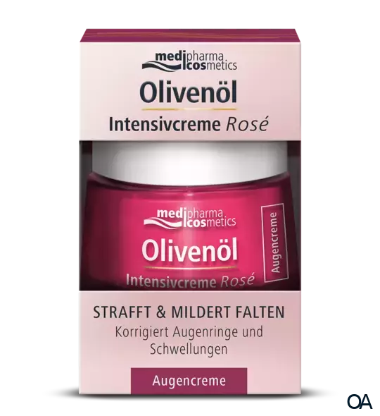 medipharma cosmetics Olivenöl Intensivcreme Rosé Augencreme