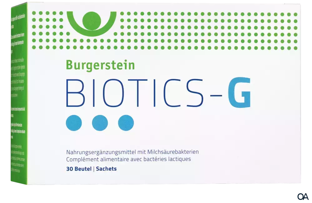 Burgerstein BIOTICS-G Sachets Burgerstein BIOTICS-G Sachets