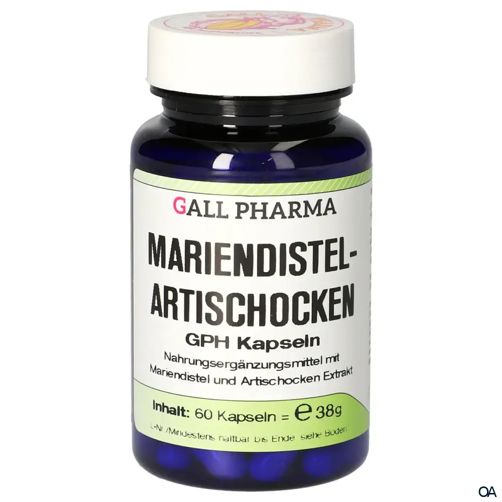 Gall Pharma Mariendistel-Artischocken Kapseln