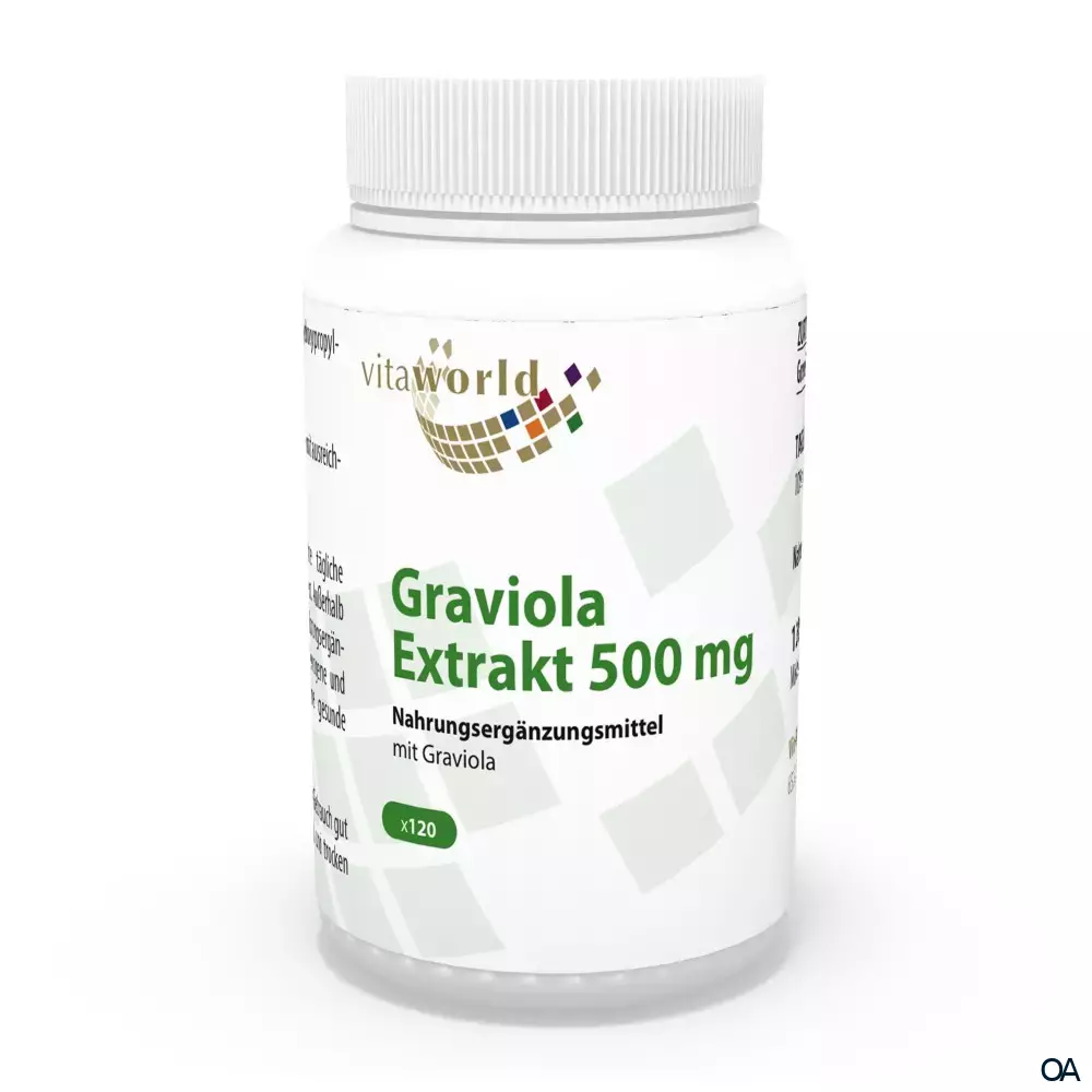 Vitaworld Graviola Extrakt 500 mg Kapseln