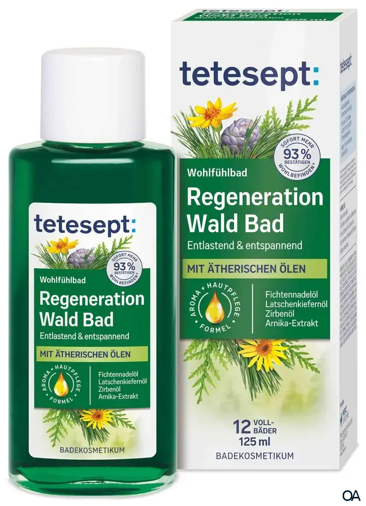 tetesept Wohlfühlbad Regeneration Wald Bad tetesept Wohlfühlbad Regeneration Wald Bad