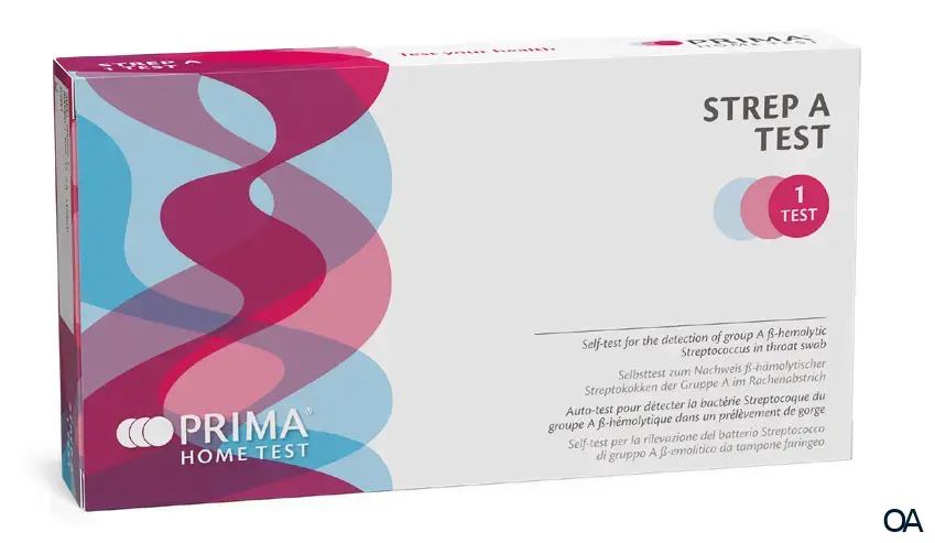 PRIMA® Strep A Home Test - Streptokokken A Selbsttest