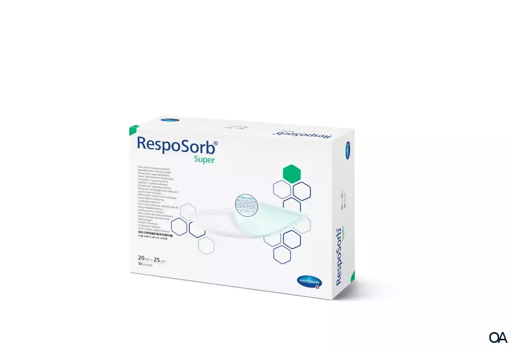 RespoSorb® Super Extra starke Saugkompressen 20 x 25 cm