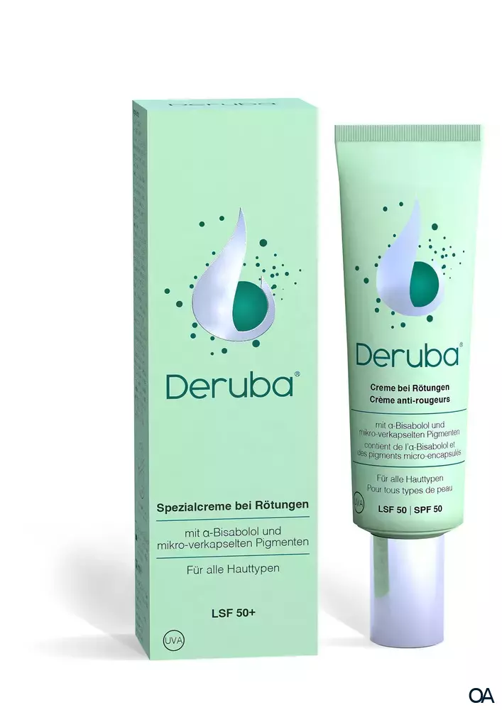 Deruba® Creme bei Rötungen LSF 50+