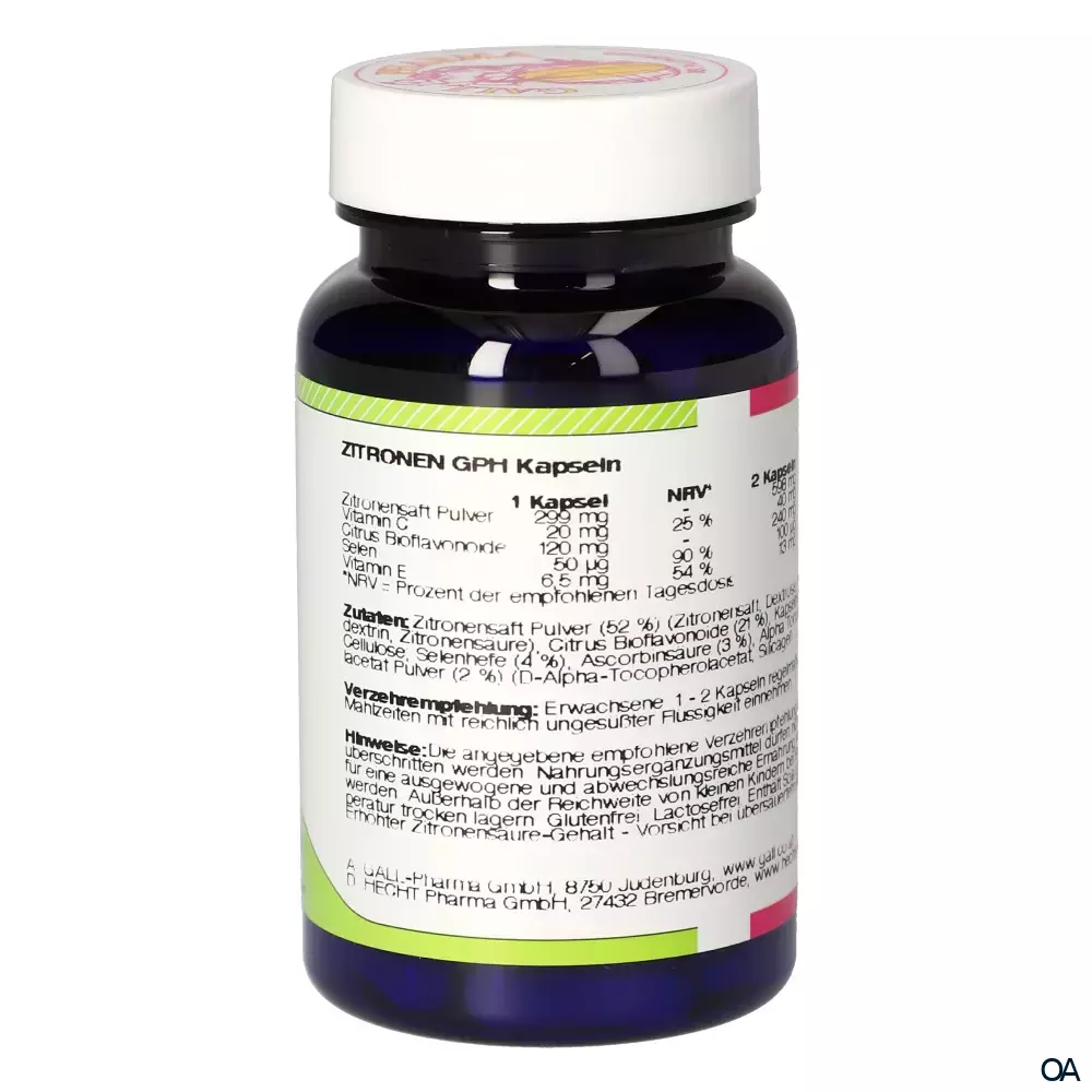 Gall Pharma Zitronen Kapseln Gall Pharma Zitronen Kapseln