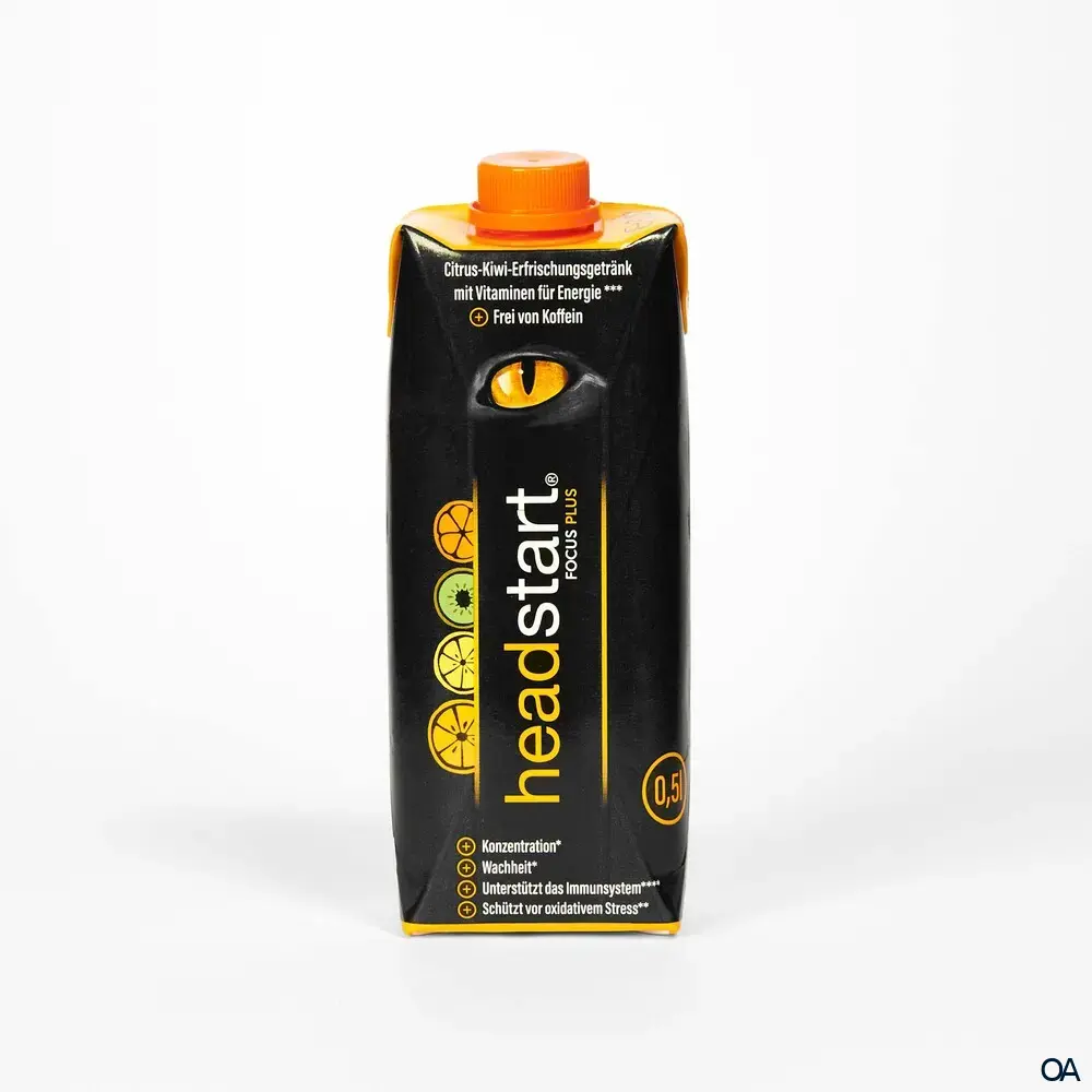 headstart FOCUS PLUS Instant Citrus/Kiwi Erfrischungsgetränk headstart FOCUS PLUS Instant Citrus/Kiwi Erfrischungsgetränk