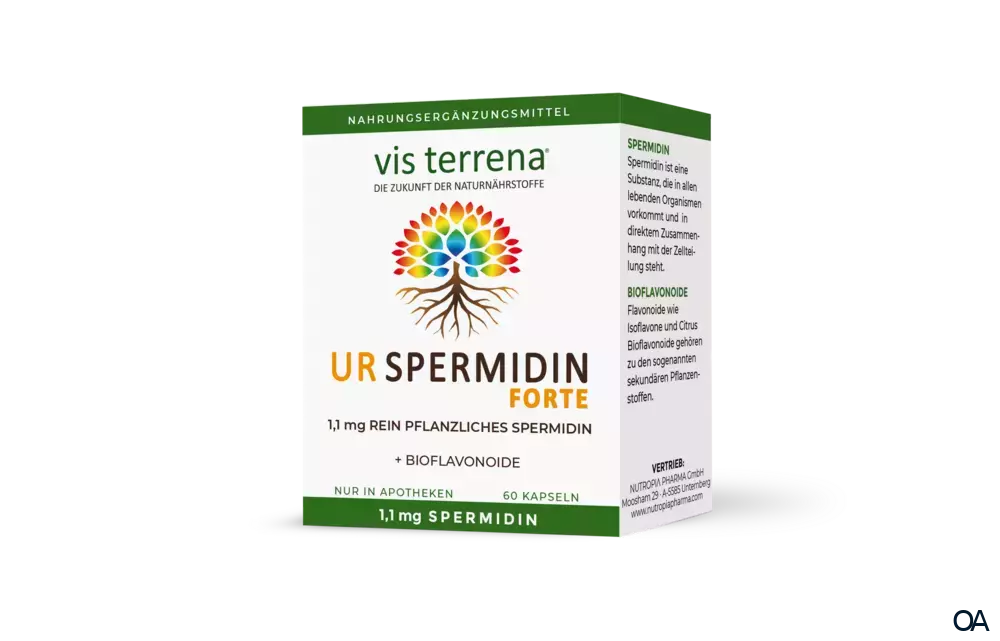 vis terrena® UR SPERMIDIN FORTE Kapseln vis terrena® UR SPERMIDIN FORTE Kapseln