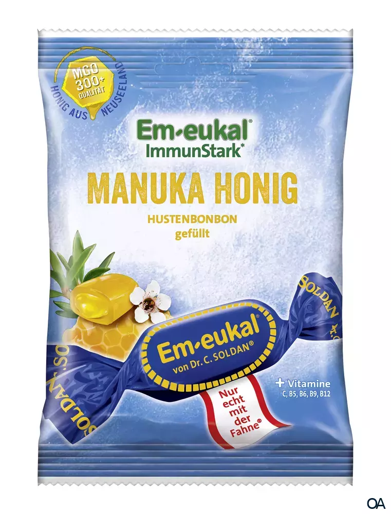 Em-eukal ImmunStark* Manuka Honig Hustenbonbons Em-eukal ImmunStark* Manuka Honig Hustenbonbons