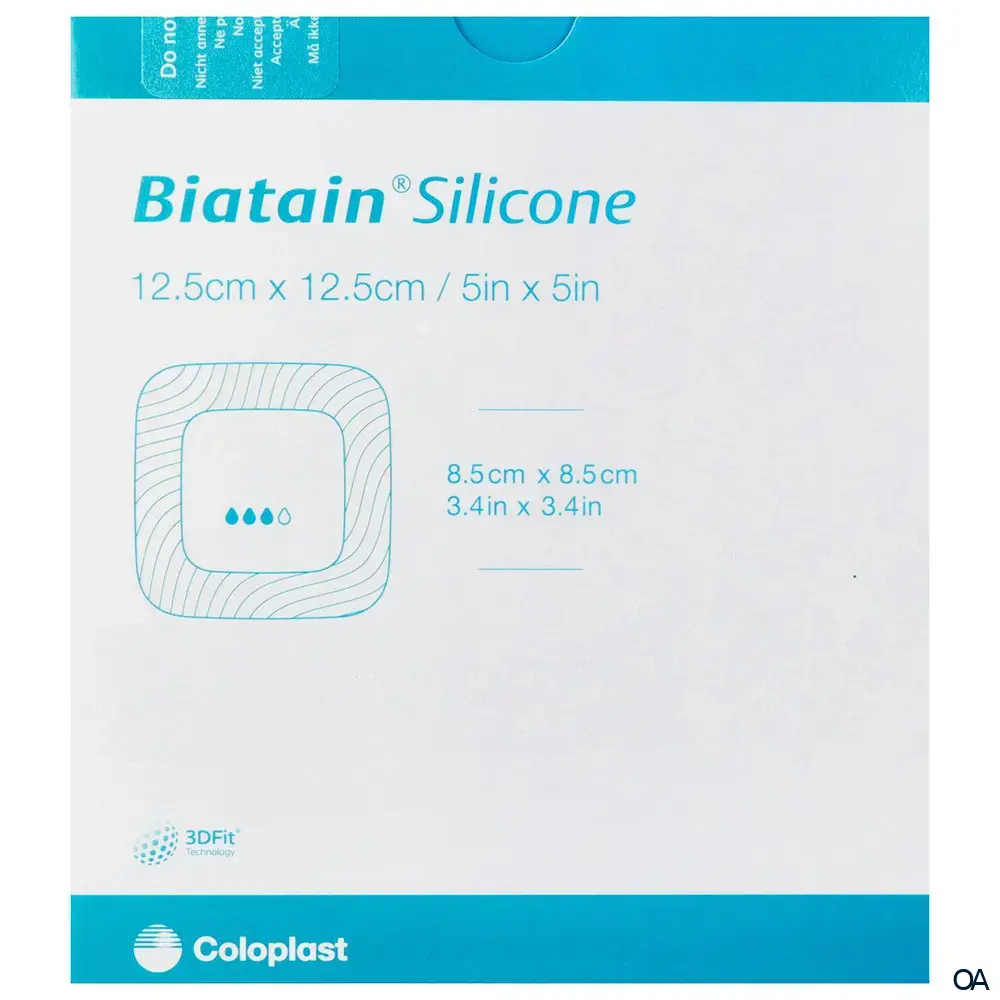 Biatain® Silicone Schaumverband steril, 12,5 x 12,5 cm