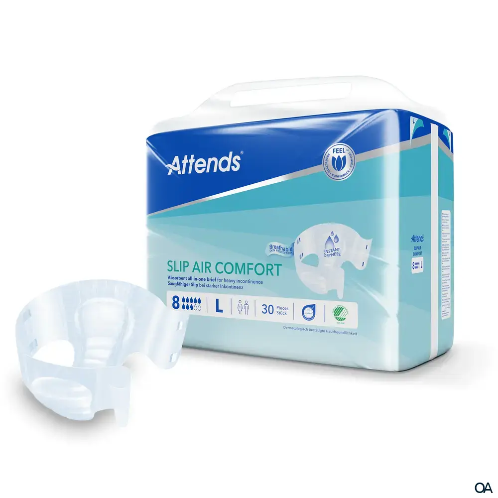 Attends Slip Air Comfort 8 L - Saugfähige Slips bei starker Inkontinenz