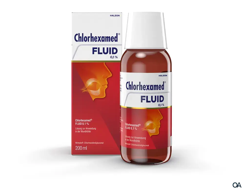 Chlorhexamed® Fluid 0,1% - Lösung zur Anwendung in der Mundhöhle