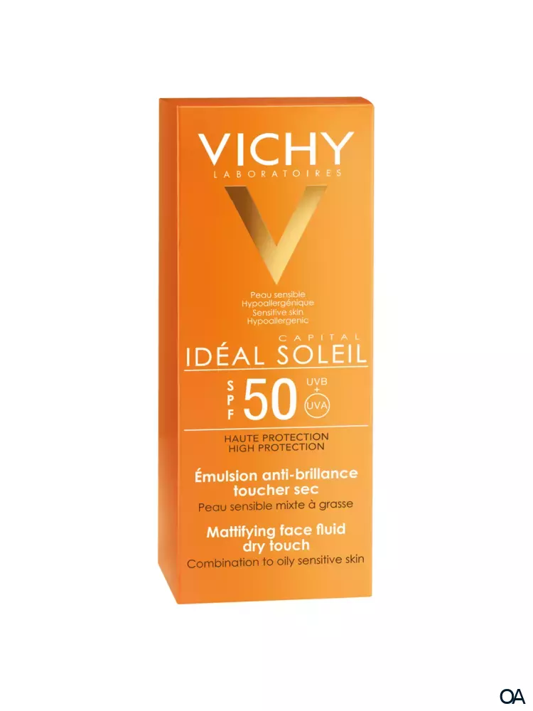 VICHY Ideal Soleil Sonnen Mattierendes Fluid Dry Touch LSF 50