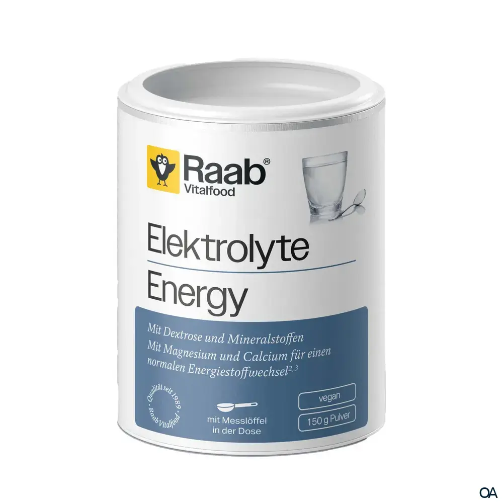 Raab® Vitalfood Elektrolyte Energy Pulver