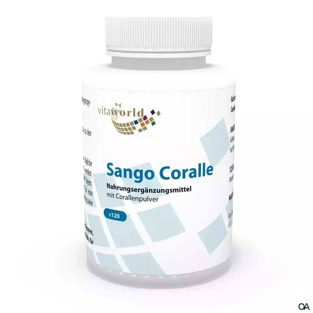 Vitaworld Sango-Coralle Calcium 500 mg Kapseln Vitaworld Sango-Coralle Calcium 500 mg Kapseln