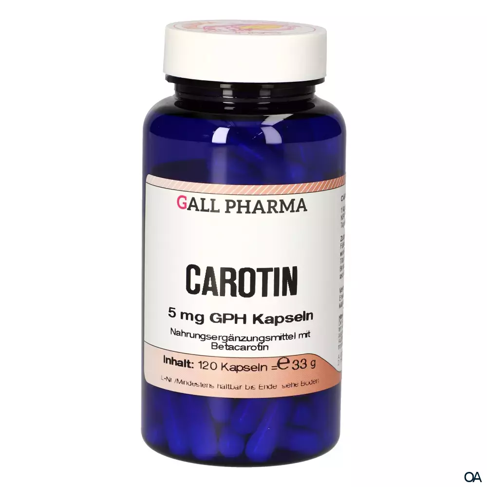 Gall Pharma Carotin 5 mg Kapseln