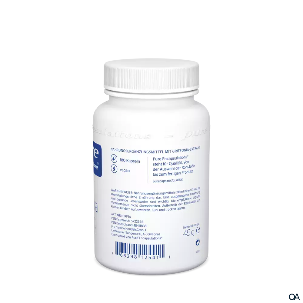 pure encapsulations® Griffonia Kapseln