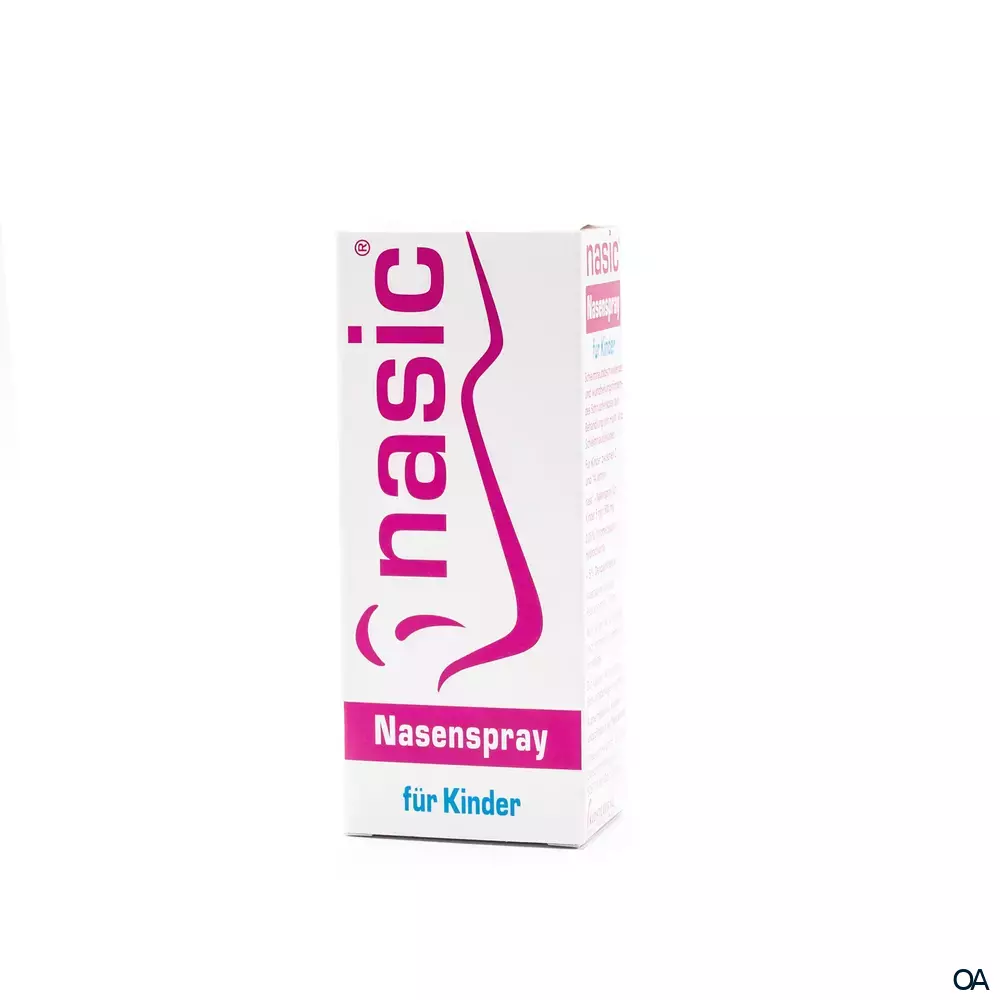nasic® Nasenspray für Kinder 5 mg/500 mg nasic® Nasenspray für Kinder 5 mg/500 mg