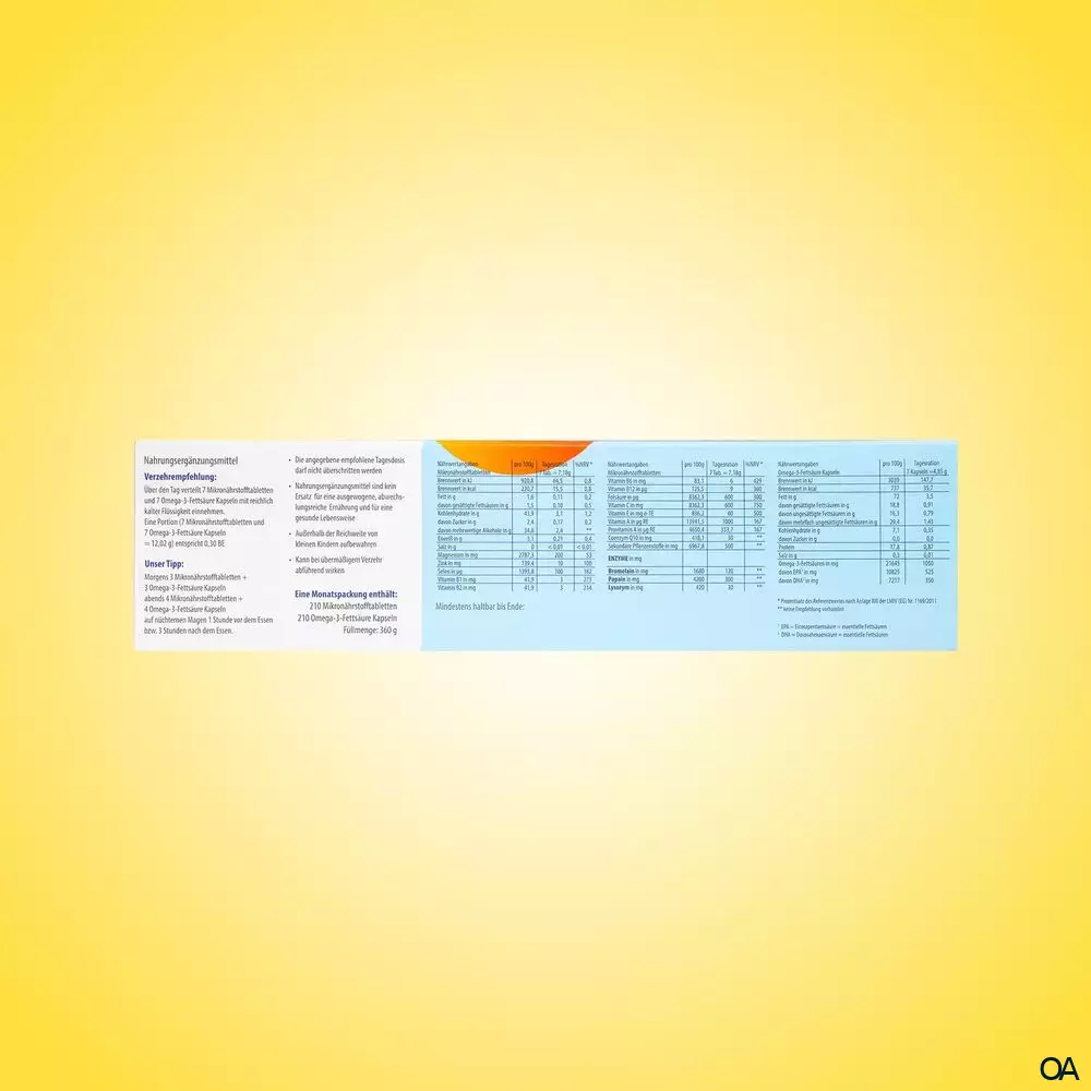 innovazym® PLUS 210 Tabletten + 210 Kapseln innovazym® PLUS 210 Tabletten + 210 Kapseln