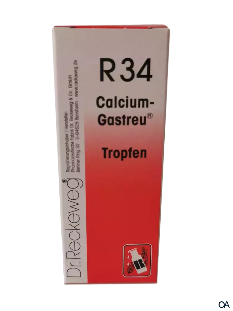 Dr. Reckeweg® Calcium-Gastreu® R34 Tropfen Dr. Reckeweg® Calcium-Gastreu® R34 Tropfen