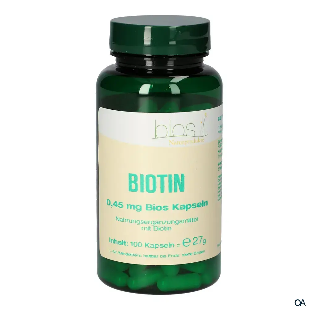 Bios Biotin 0,45 mg Kapseln