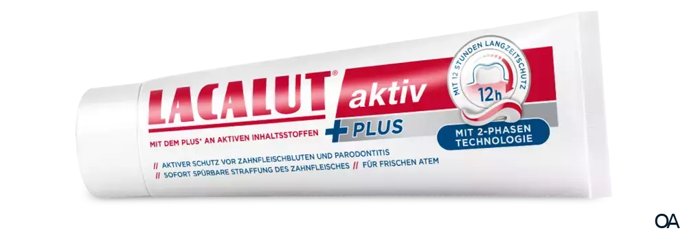 LACALUT® aktiv PLUS Zahncreme LACALUT® aktiv PLUS Zahncreme