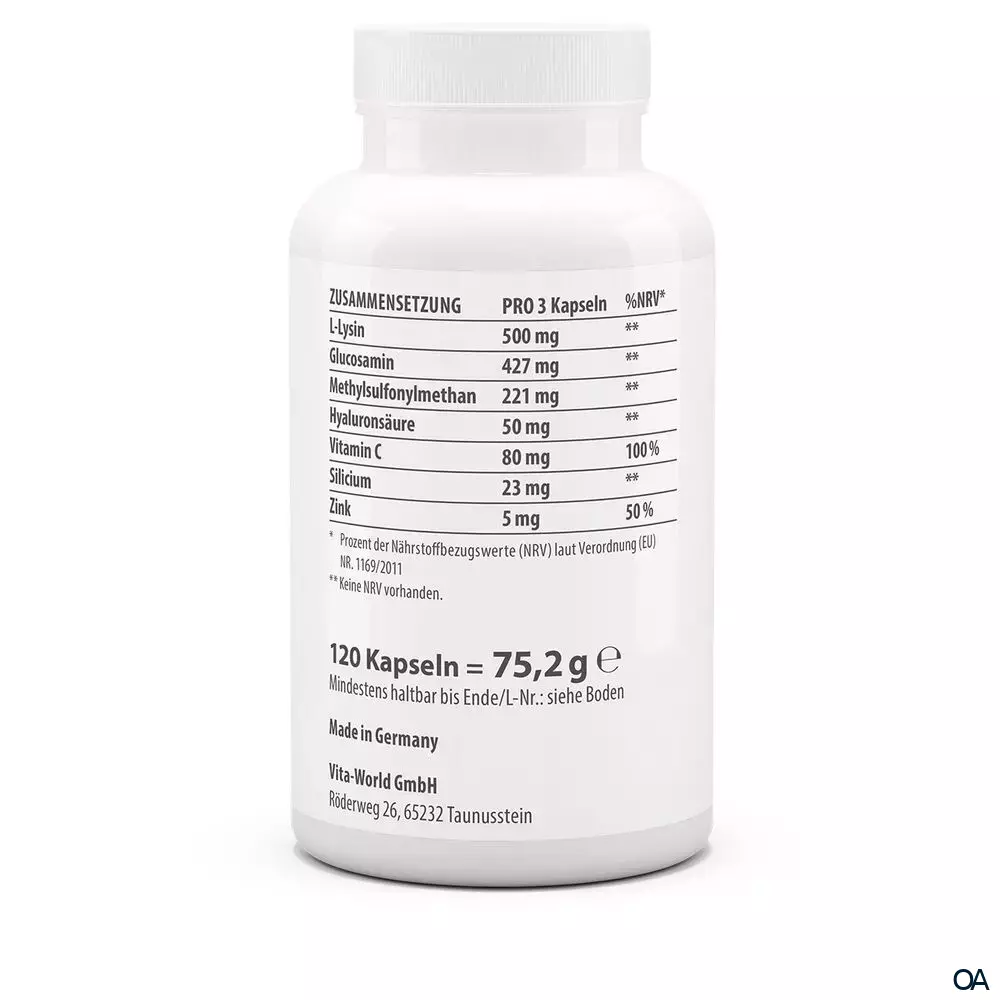 Vitaworld Arthro Komplex Kapseln