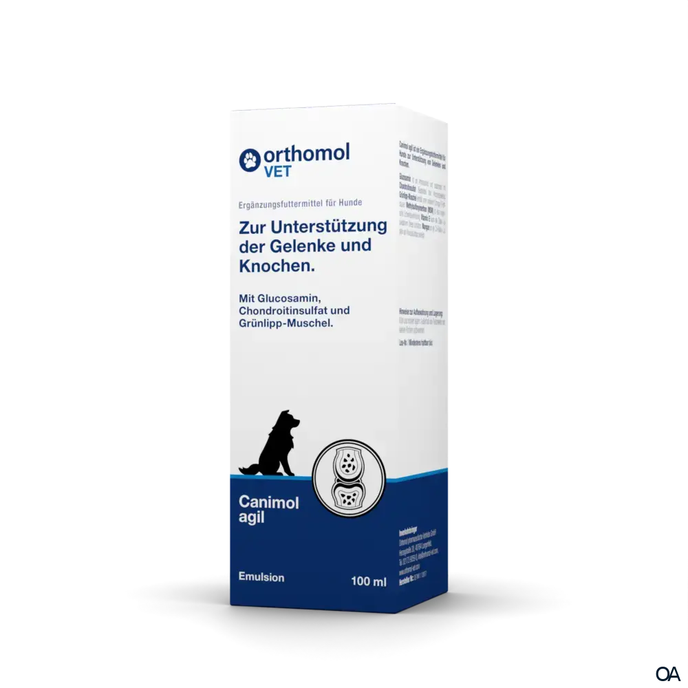 Orthomol VET Canimol agil Emulsion für Hunde