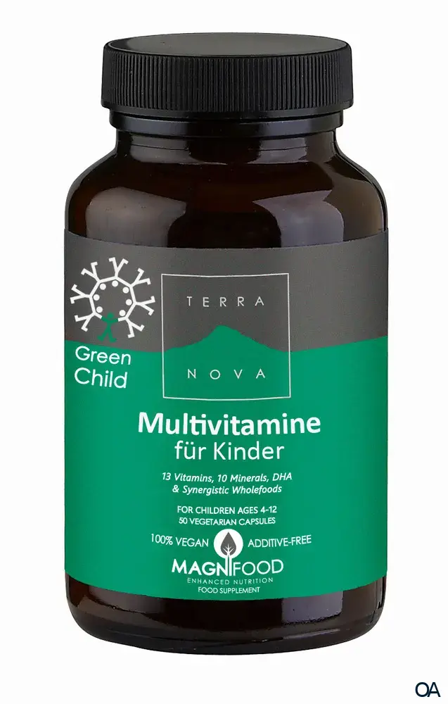 Terra Nova Green Child Multivitamin Kapseln für Kinder