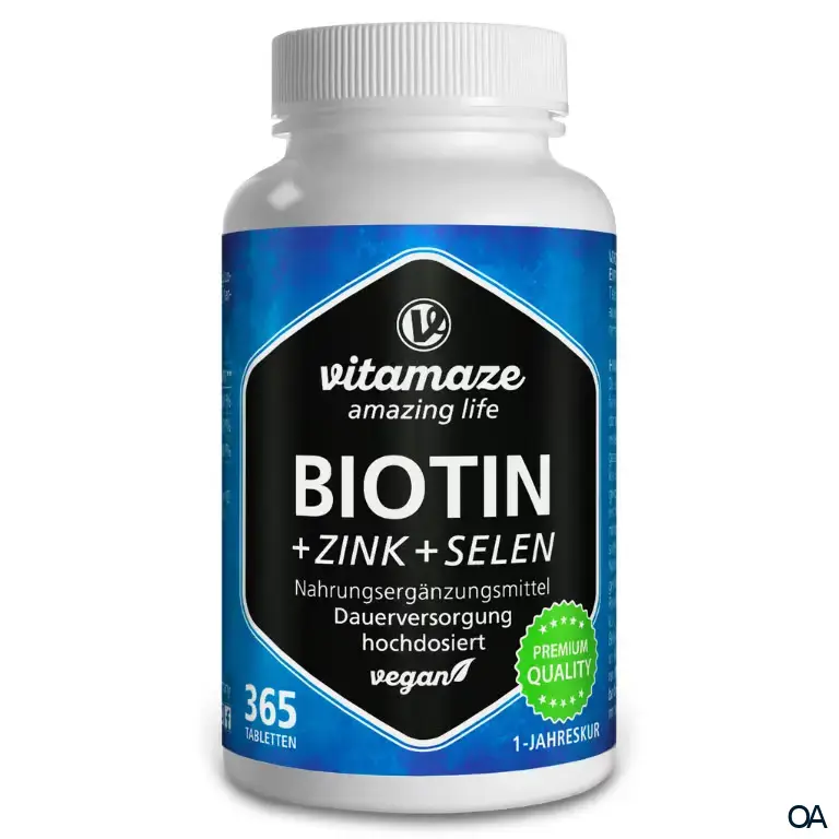 Vitamaze Biotin + Zink + Selen Tabletten